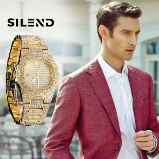 SILEND® Златист Часовник