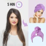 Бързосъхнеща Кърпа за Коса Hairglow®