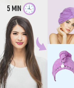 Бързосъхнеща Кърпа за Коса Hairglow®