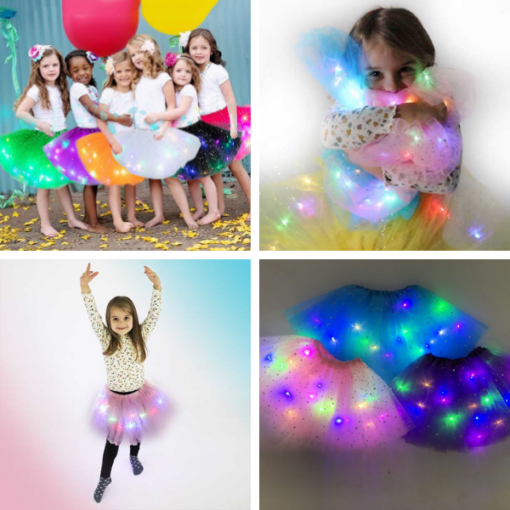 Пачка с многоцветни LED лампички