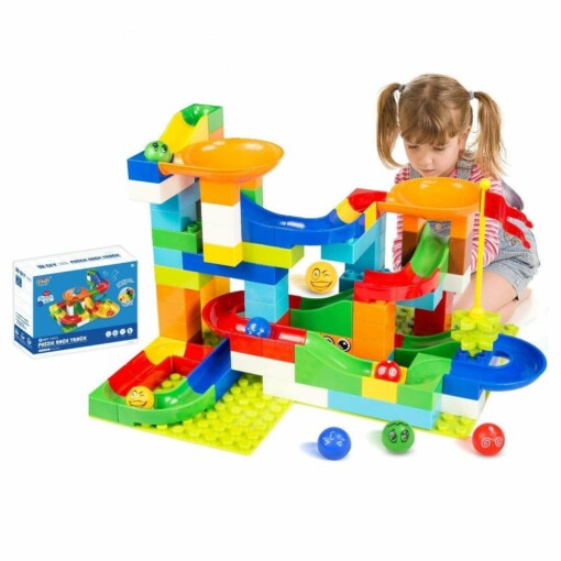 TOYNEXUS® Пъзел състезателна писта за деца -168 части