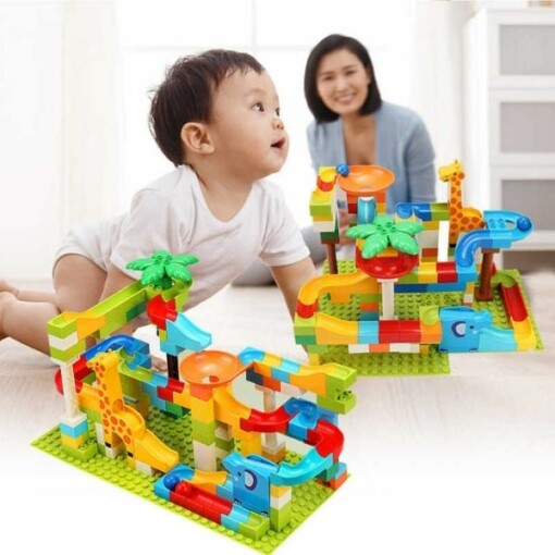 TOYNEXUS® Пъзел състезателна писта за деца -168 части - Image 3