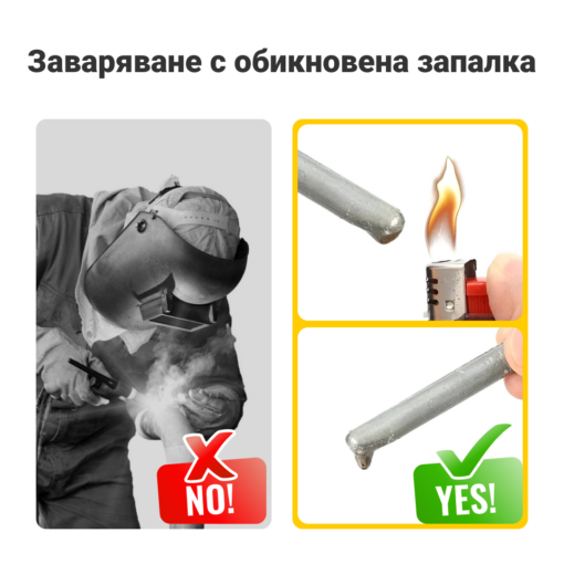 BRAZERODS™ АЛУМИНИЕВИ ПРЪТОВЕ ЗА ЗАВАРЯВАНЕ И ПОЯВАНЕ - 3+3 БЕЗПЛАТНО! - Image 2