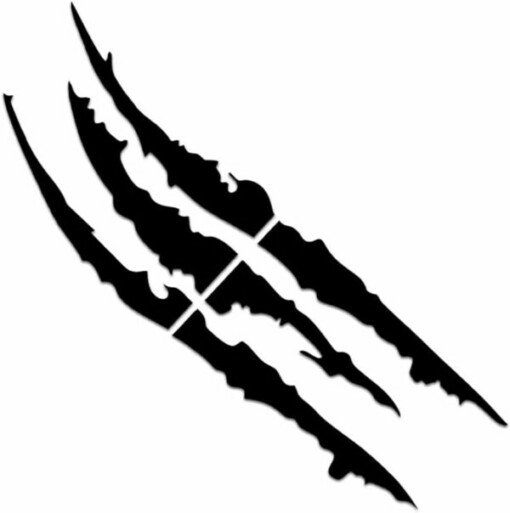 MONSTERCLAW™ СВЕТЛООТРАЗИТЕЛНИ СТИКЕРИ ЗА КОЛА - 4 БР. - Image 4