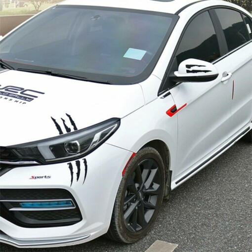 MONSTERCLAW™ СВЕТЛООТРАЗИТЕЛНИ СТИКЕРИ ЗА КОЛА - 4 БР. - Image 6