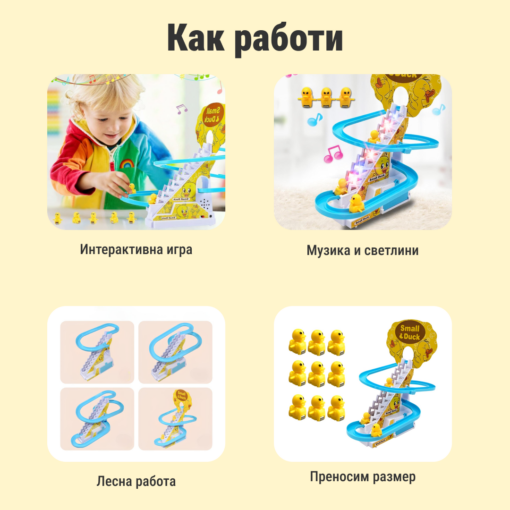 SmallDuck™ електрическа пързалка за патета - Image 3
