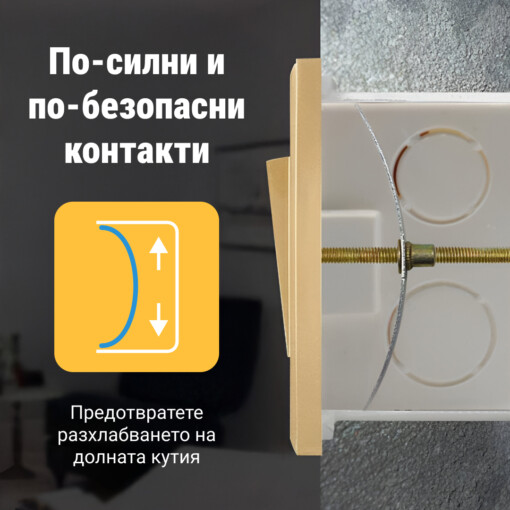 КОРИГИРАЩИ РЕШЕТКИ ЗА ЕЛЕКТРИЧЕСКИ КОНТАКТИ - КОМПЛЕКТ ОТ 20 (+20 винта) REMEROD™ - Image 2