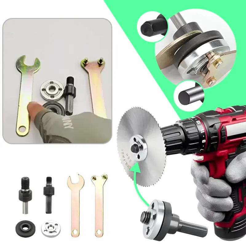 DrillGrinda™ Адаптер за Ъглошлайф към Електрическа Бормашина