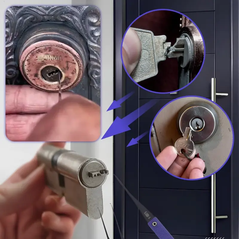 KeyBuster™ Комплект за Изваждане на Счупени Ключове