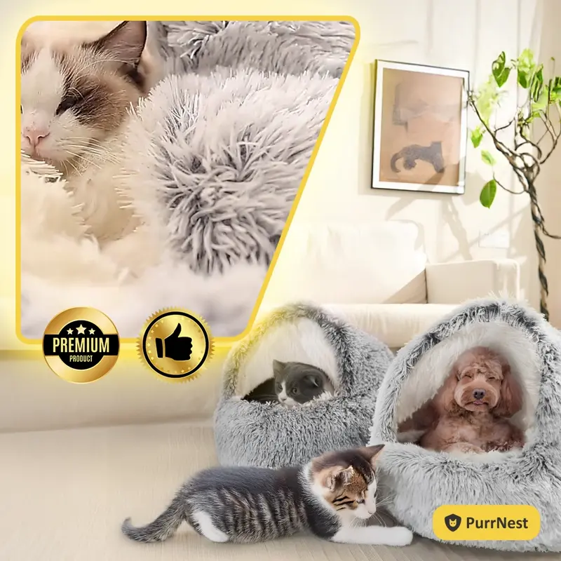 PurrNest - Антистресово легло за животни