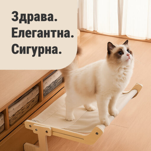 Легло за котки за нощно шкафче KittyNap™ - Image 2