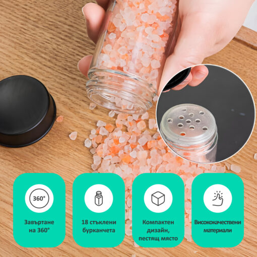 SpicePro™ - Въртящ се органайзер за подправки - Image 4