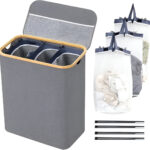 LaundryEase™ - Кош за пране с три отделения