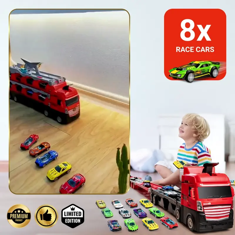 RACERTRUCK™ РАЗШИРЯЕМА КОЛА МЕГА КАМИОН
