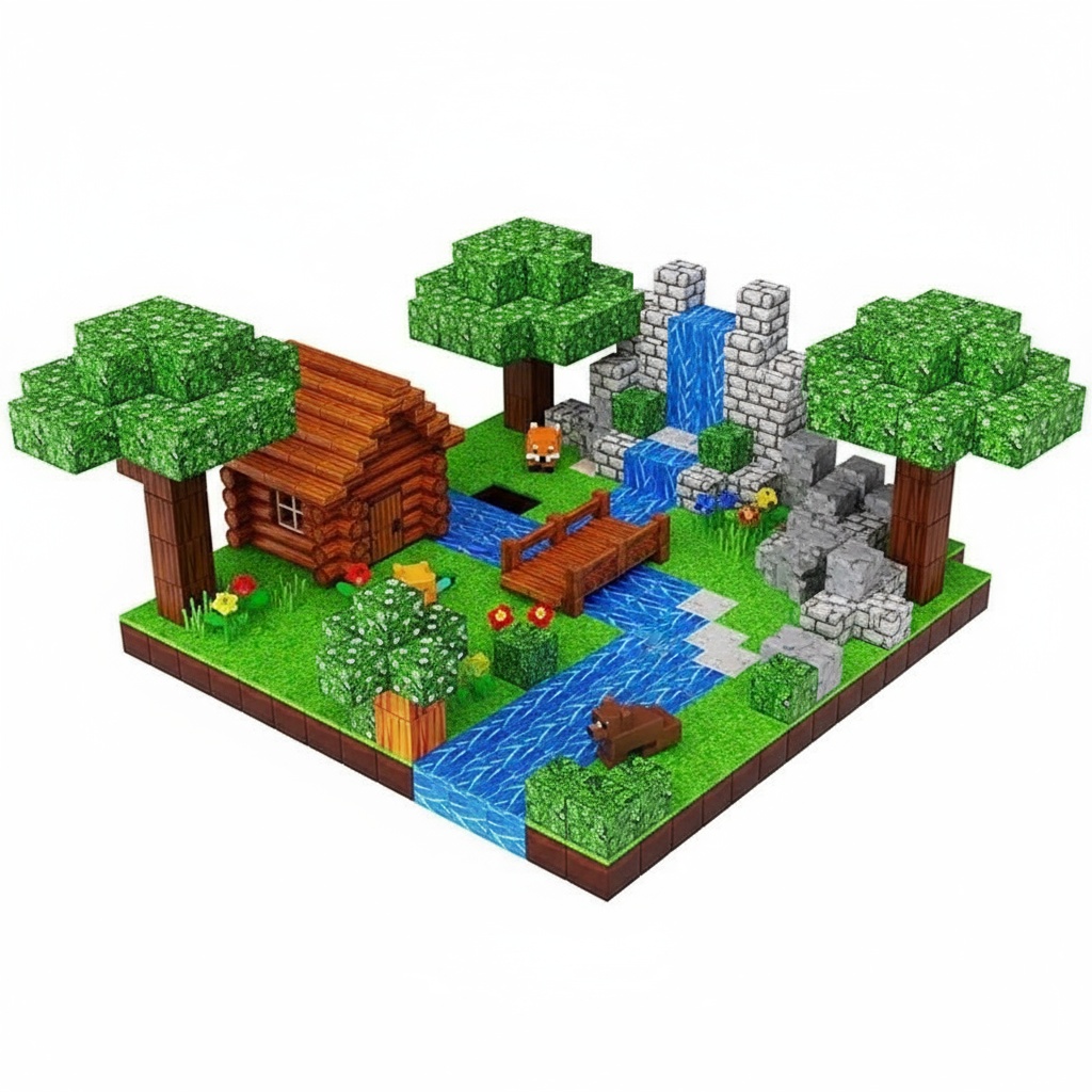 BuildEase™ - Магнитни блокчета за строителство