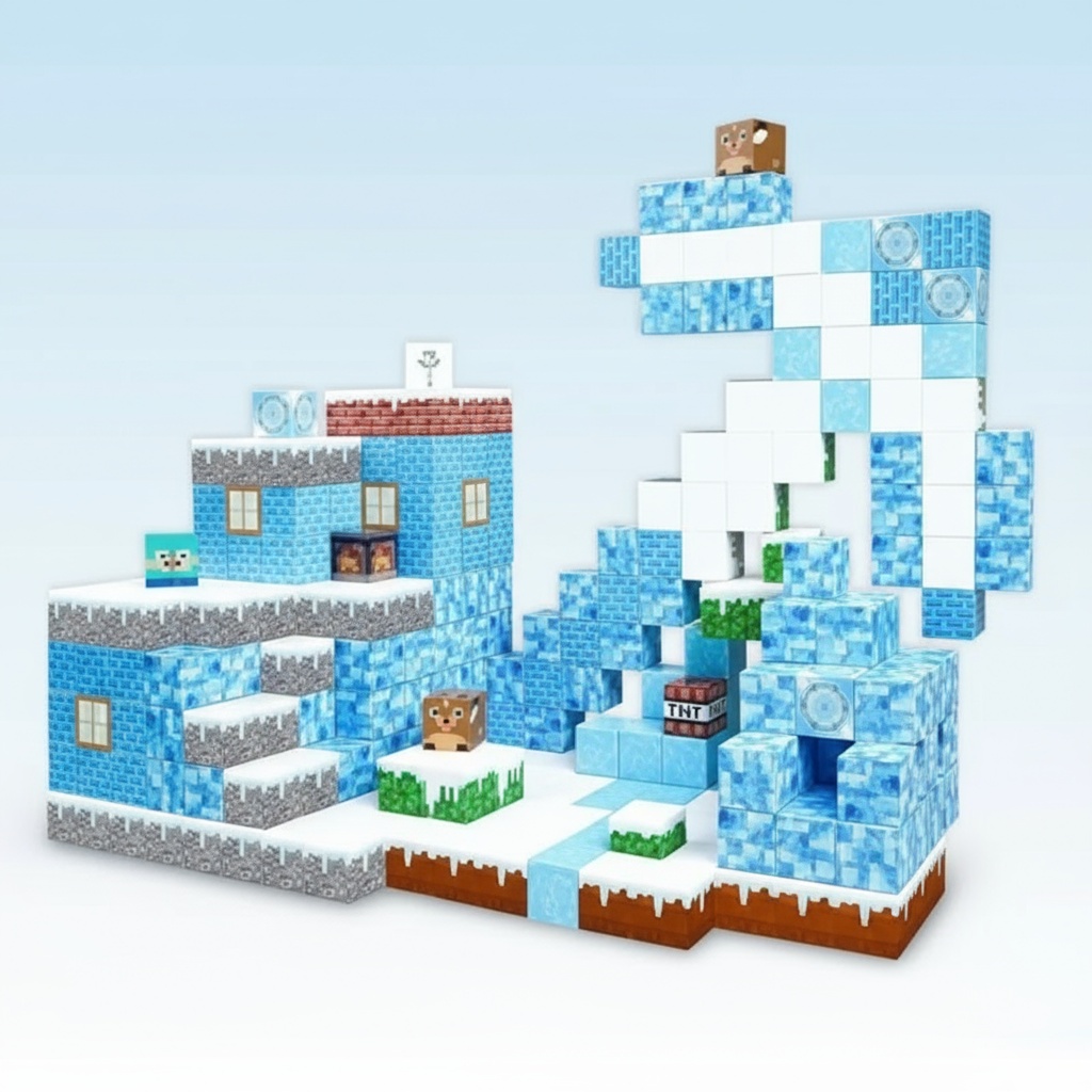 BuildEase™ - Магнитни блокчета за строителство