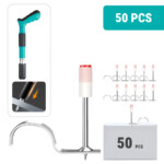 Пирони за RIVETSLAMMER™ – 50 бр. от легирана стомана, ръчни кръгли с тръбни скоби