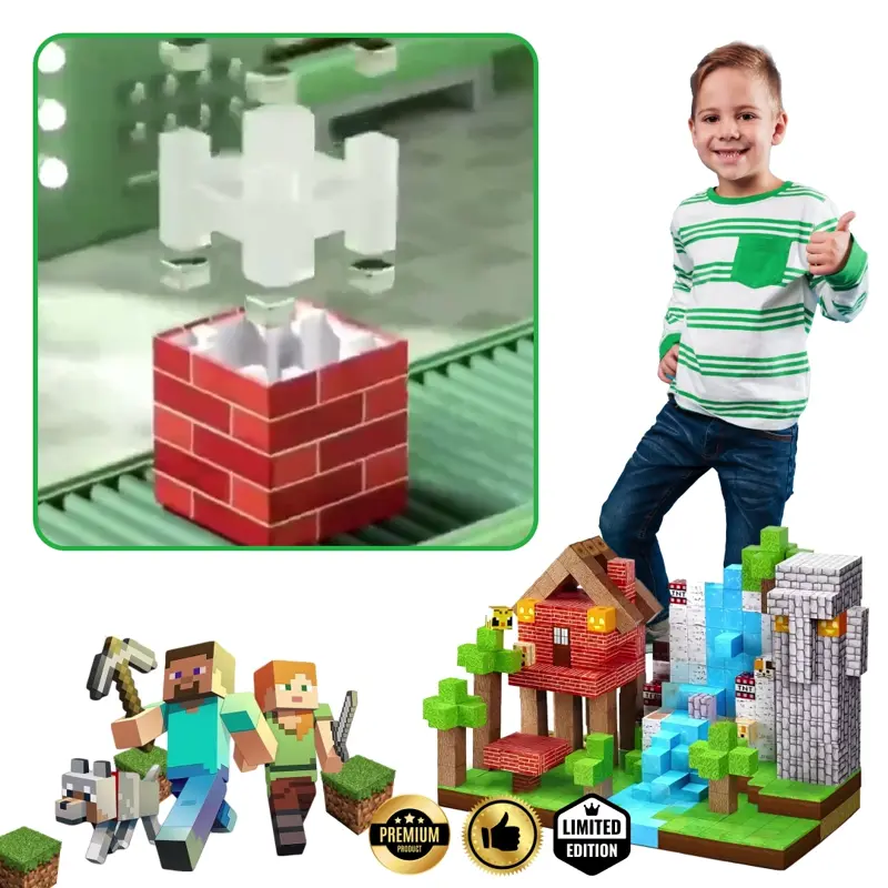 BuildEase™ - Магнитни блокчета за строителство