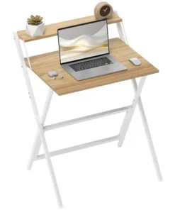 FoldioLift – Компактно Сгъваемо Бюро с Рафт