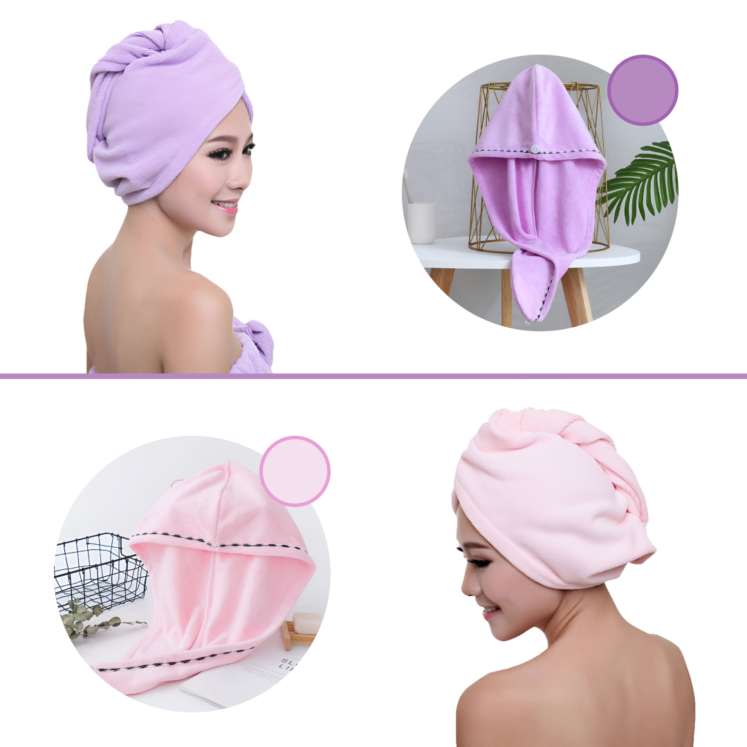 HAIRGLOW® – Кърпа за Бързо Изсушаване на Коса (1+1 БЕЗПЛАТНО) - Image 6